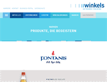 Tablet Screenshot of fontanis.de